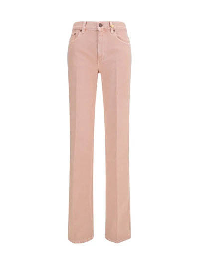 straight-leg jeans