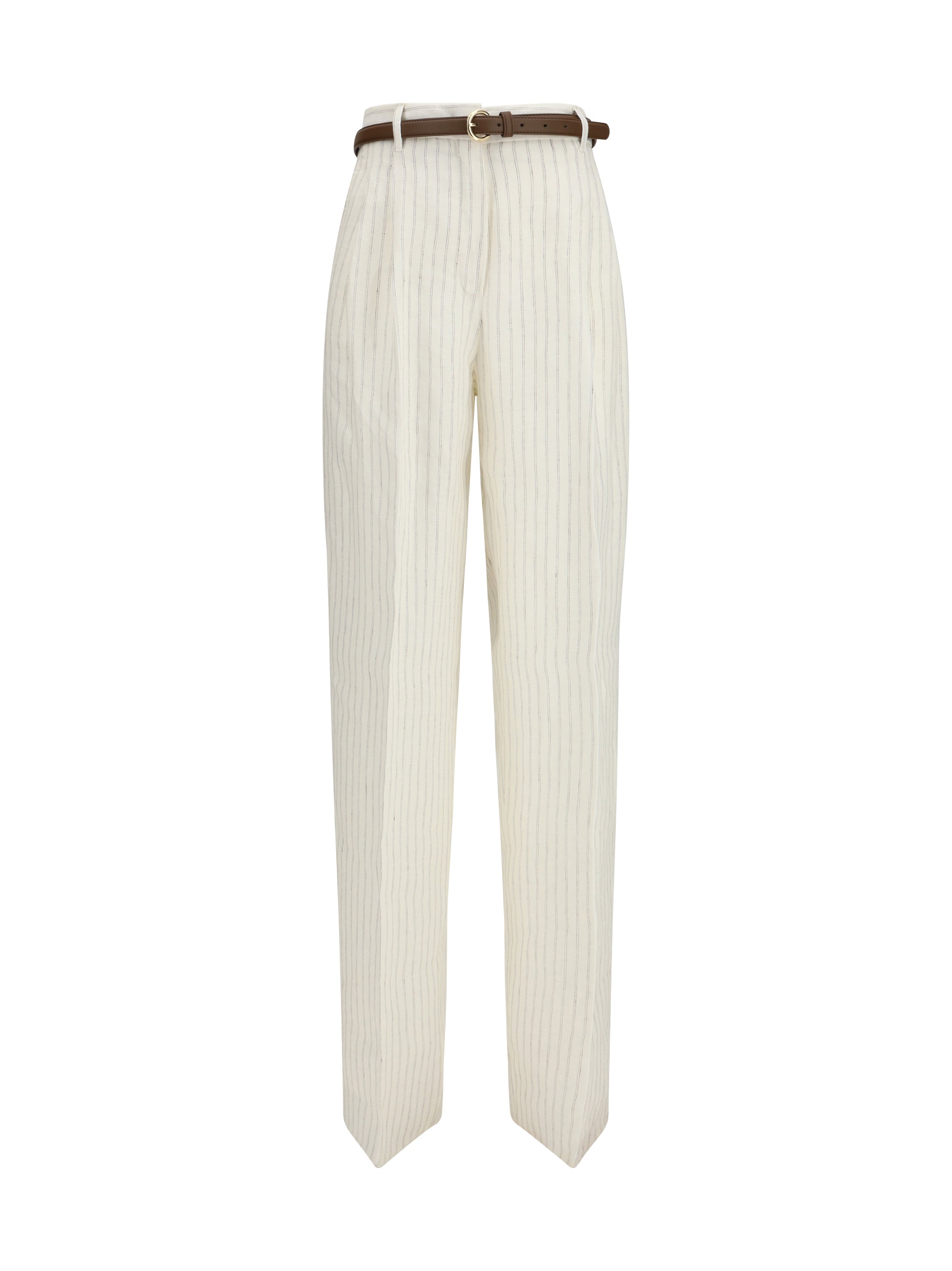 MAX MARA STUDIO 40 linen pants