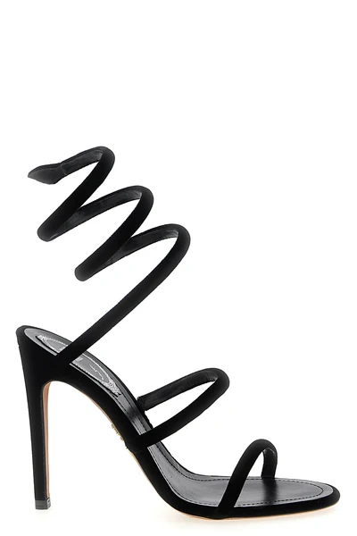 cleo velvet sandals