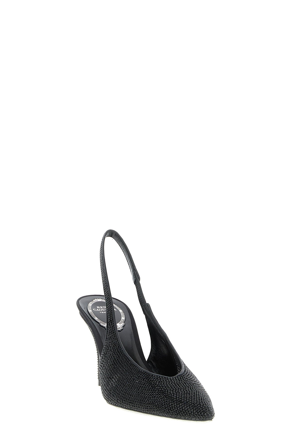 RENÉ CAOVILLA 36 jinny fabric slingbacks
