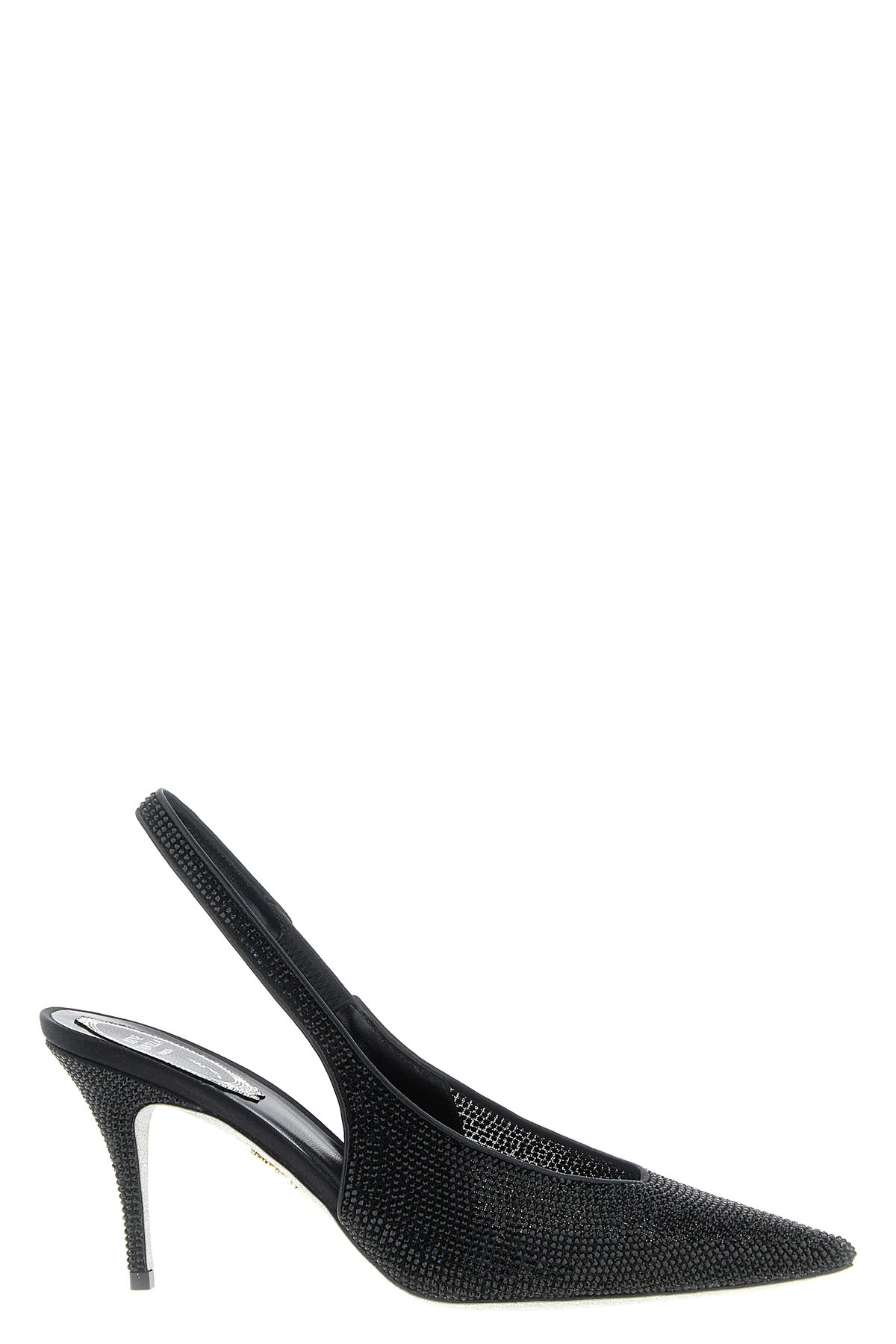 RENÉ CAOVILLA 36 jinny fabric slingbacks