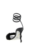 the rene caovilla margot sandals embody craftsmanship excellence through a bol