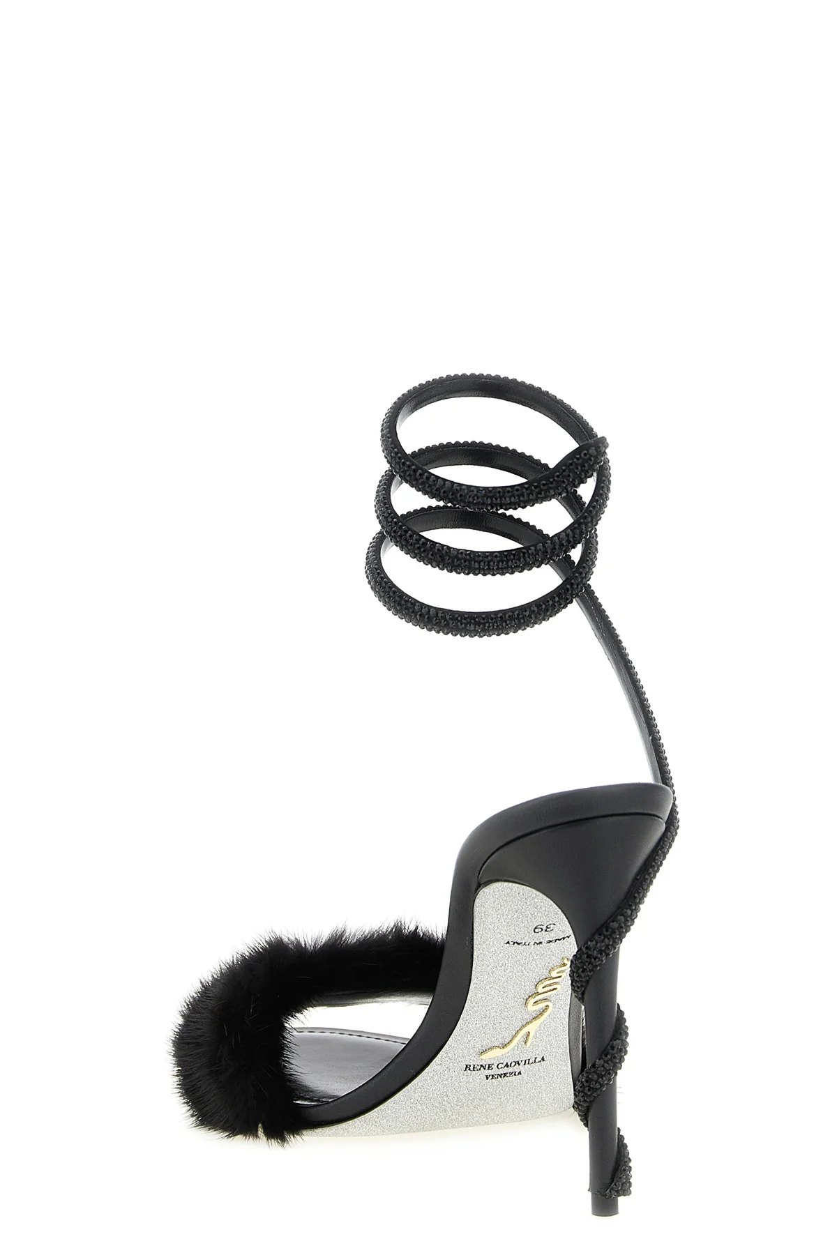 the rene caovilla margot sandals embody craftsmanship excellence through a bol