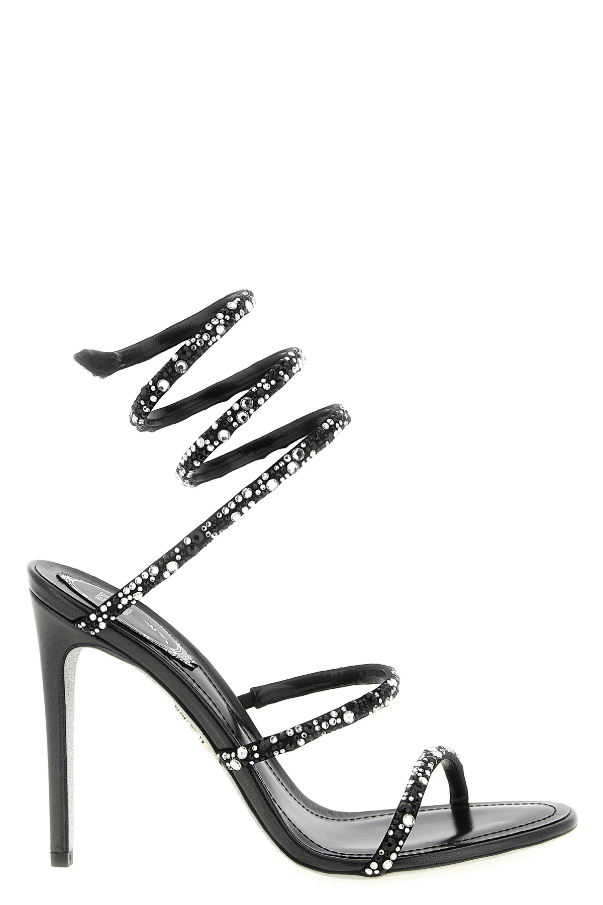 the cleo sandal by rené caovilla stands out for its iconic enveloping silhouet