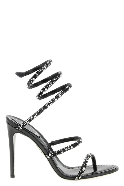 the cleo sandal by rené caovilla stands out for its iconic enveloping silhouet