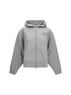 cotton zip-up hoodie
