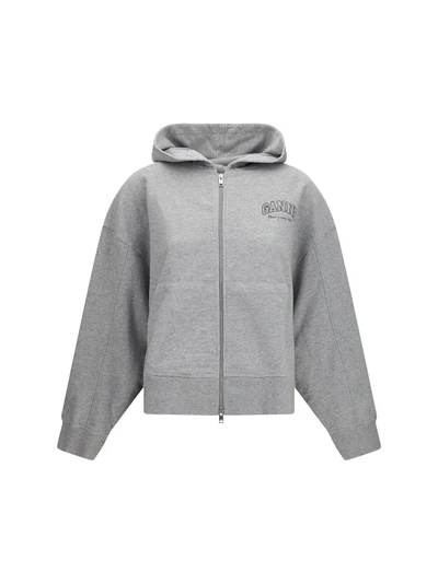 cotton zip-up hoodie