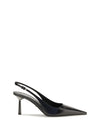 leather slingback pumps