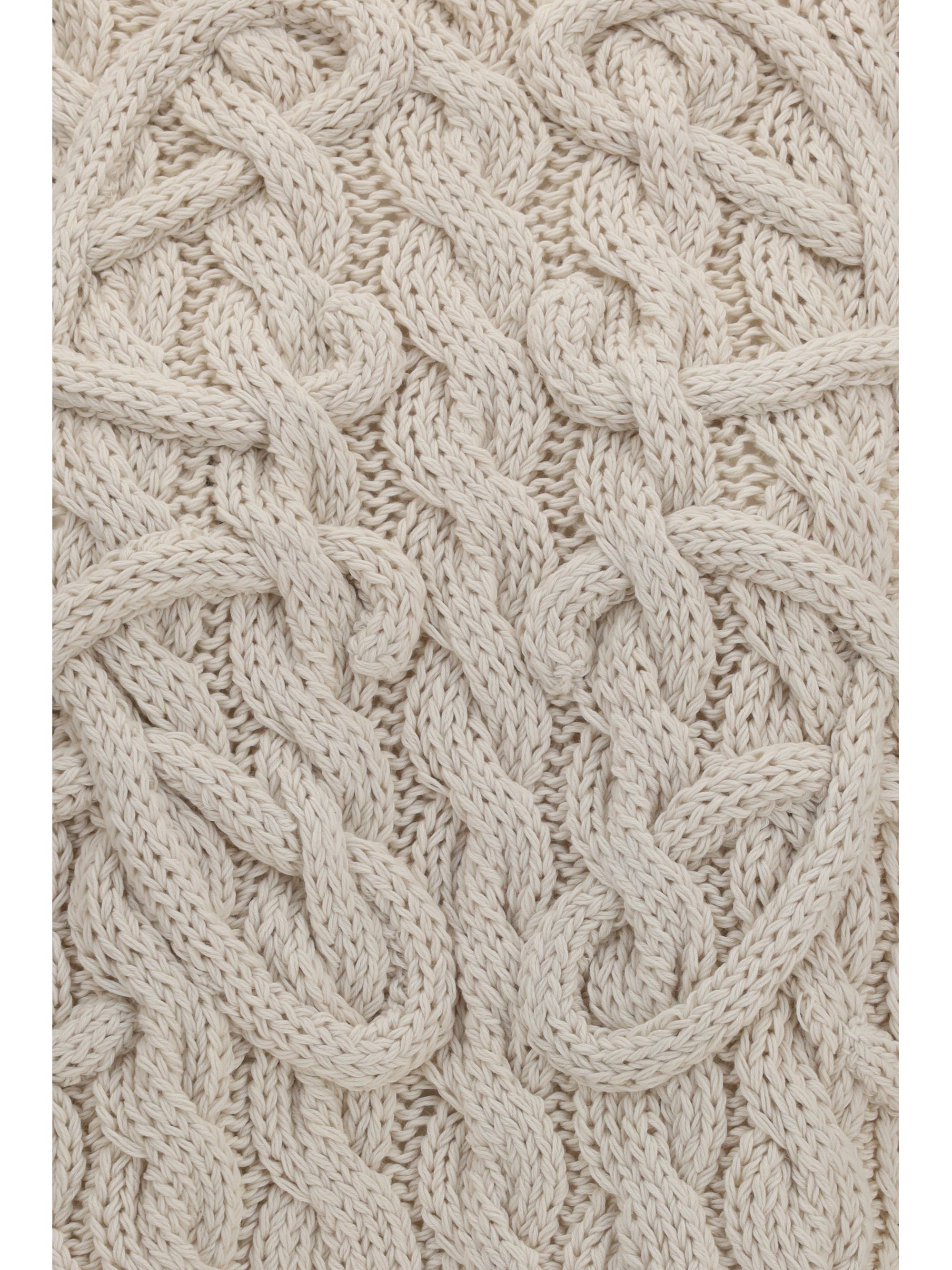 wool and cotton-blend midweight knit