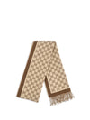 gg all-over wool scarf
