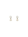 ovalette earrings in metal and swarovski® crystals