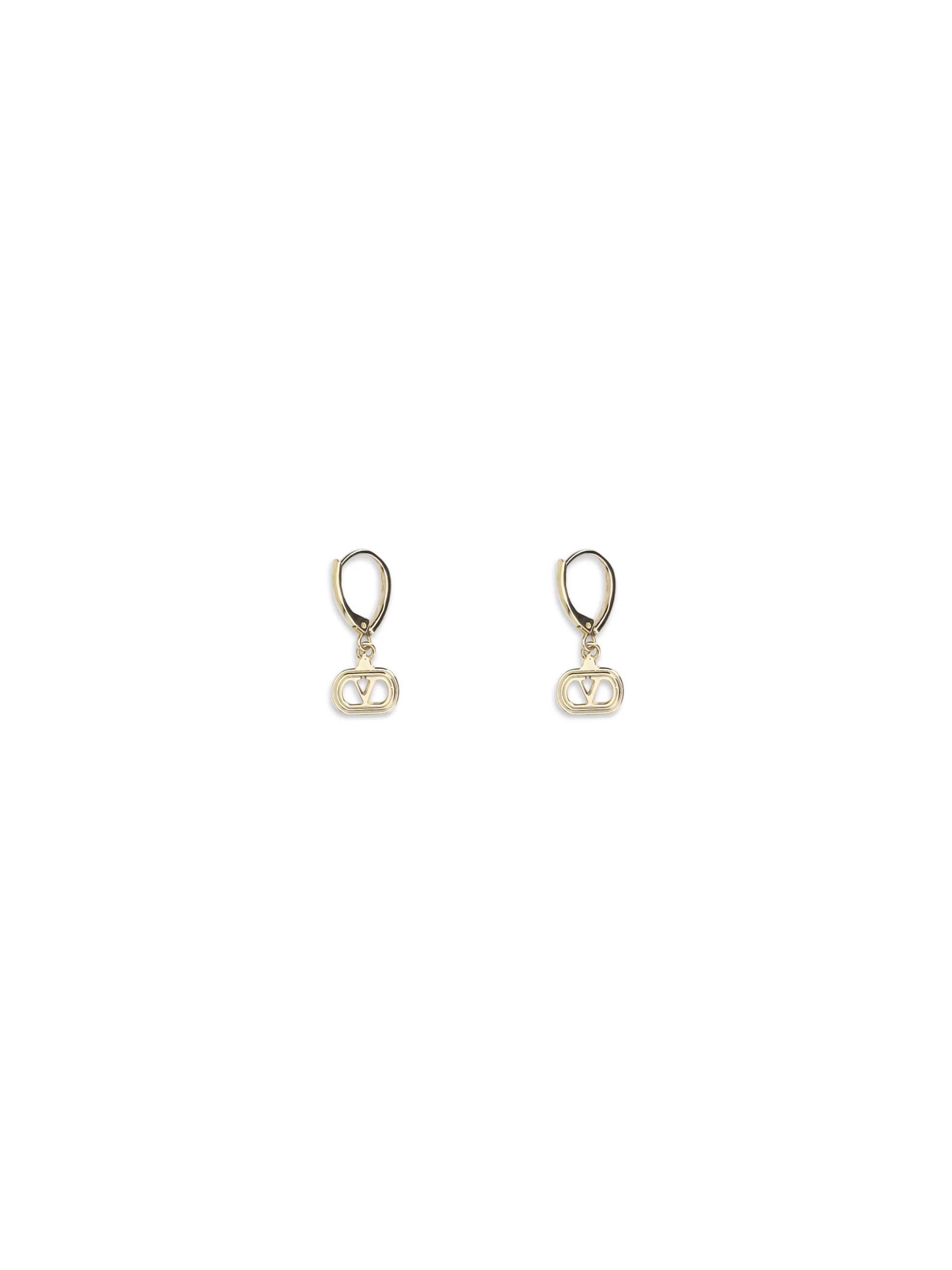 ovalette earrings in metal and swarovski® crystals