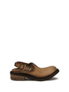 foule leather mules
