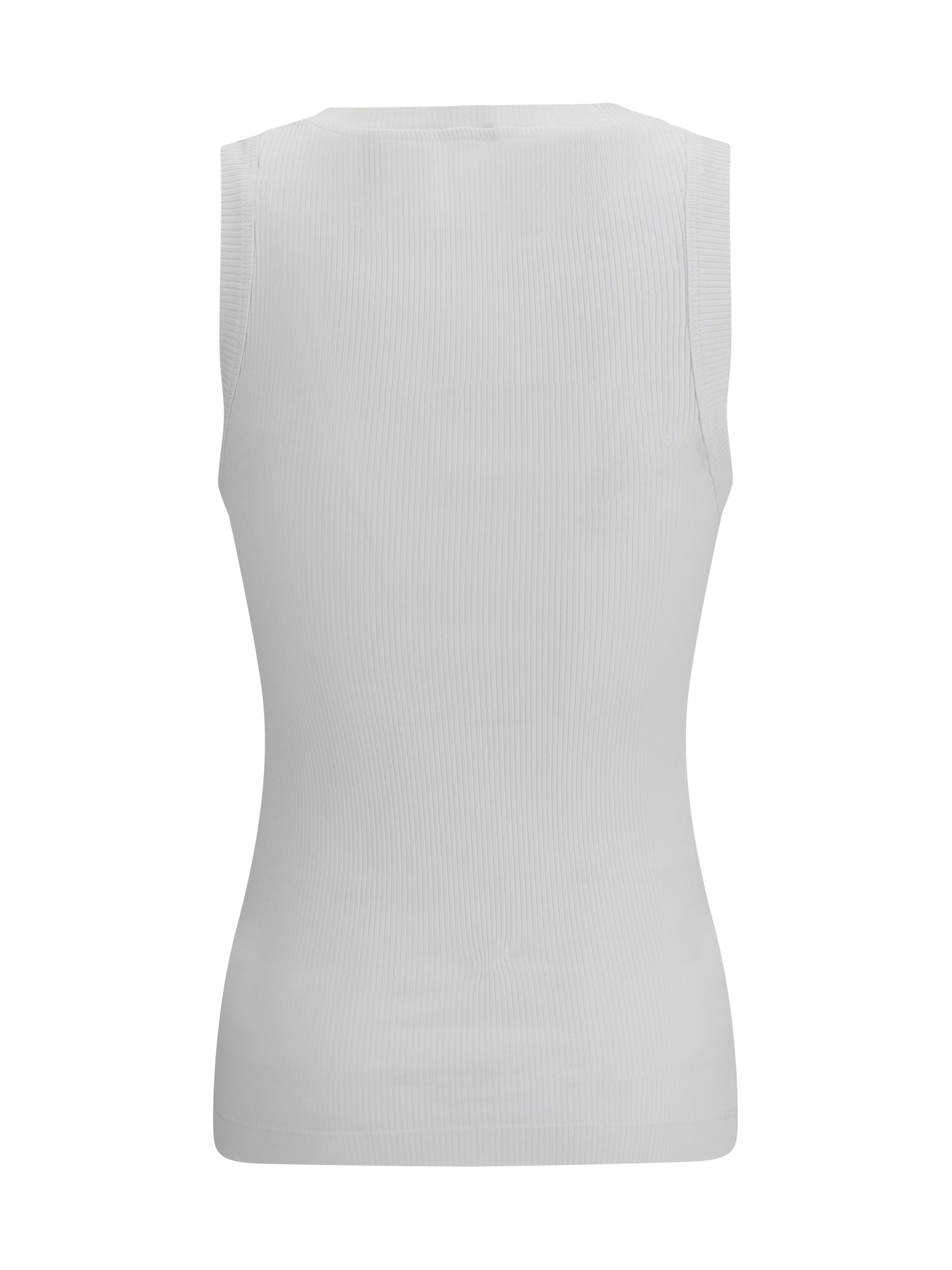 BRUNELLO CUCINELLI L top in cotton with crew neckline