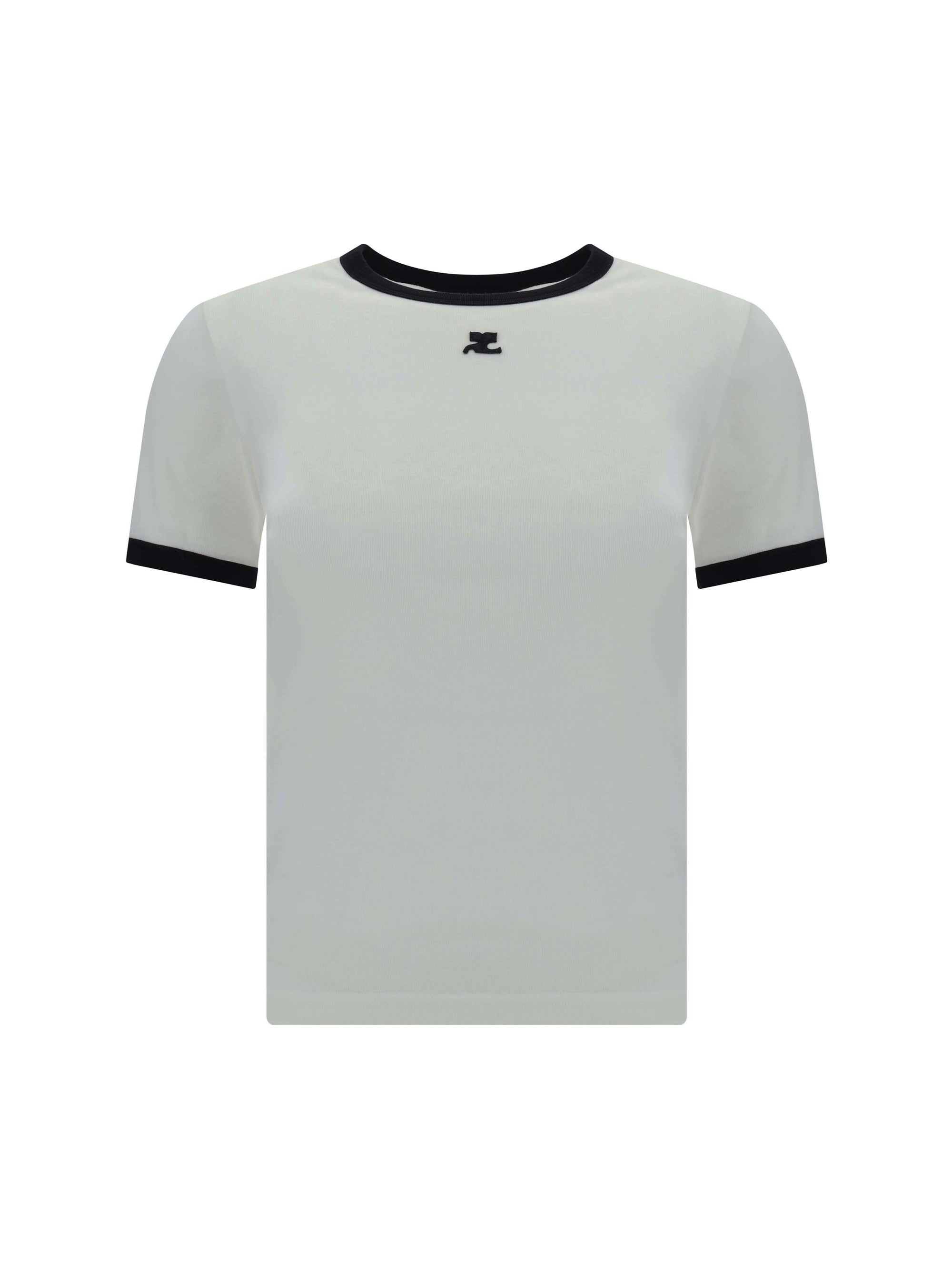 COURRÈGES L logo t-shirt
