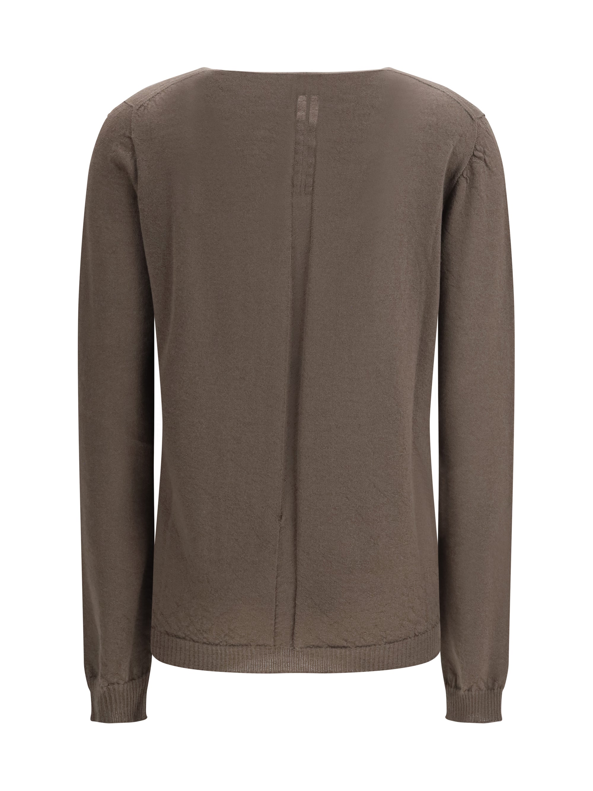 RICK OWENS L temple extreme sweater with v-neck