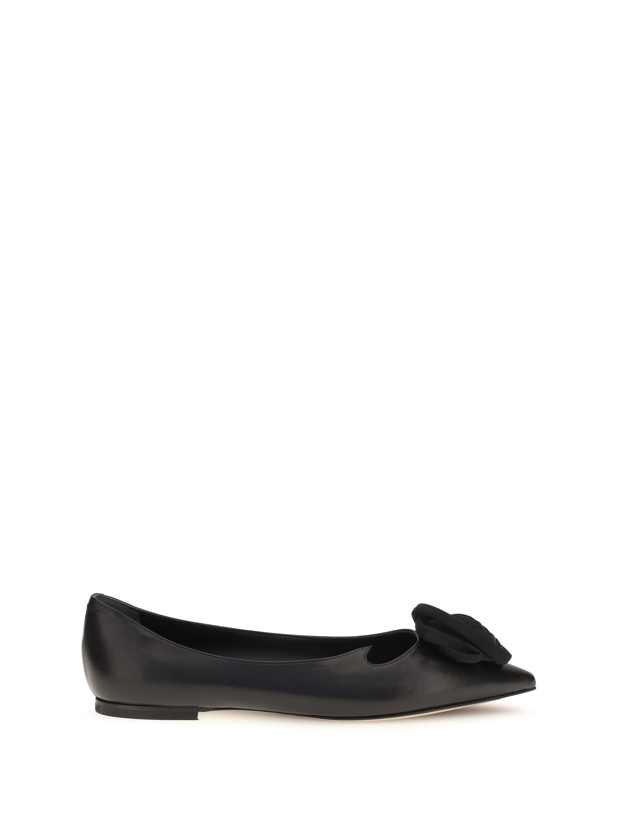 ROGER VIVIER 36 suede rose vivier ballerinas