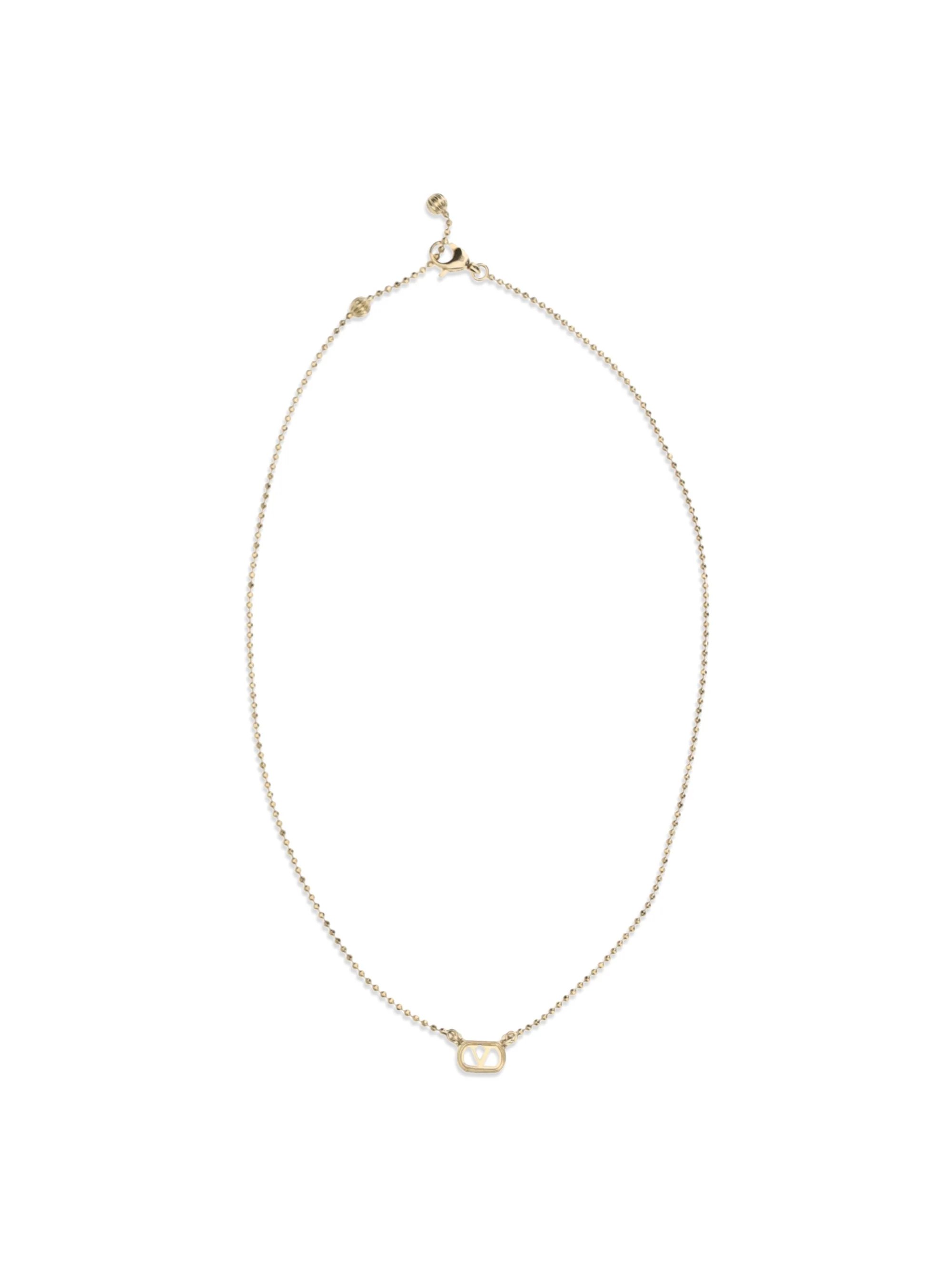 VALENTINO GARAVANI OS ovalette necklace with swarovsky® crystals