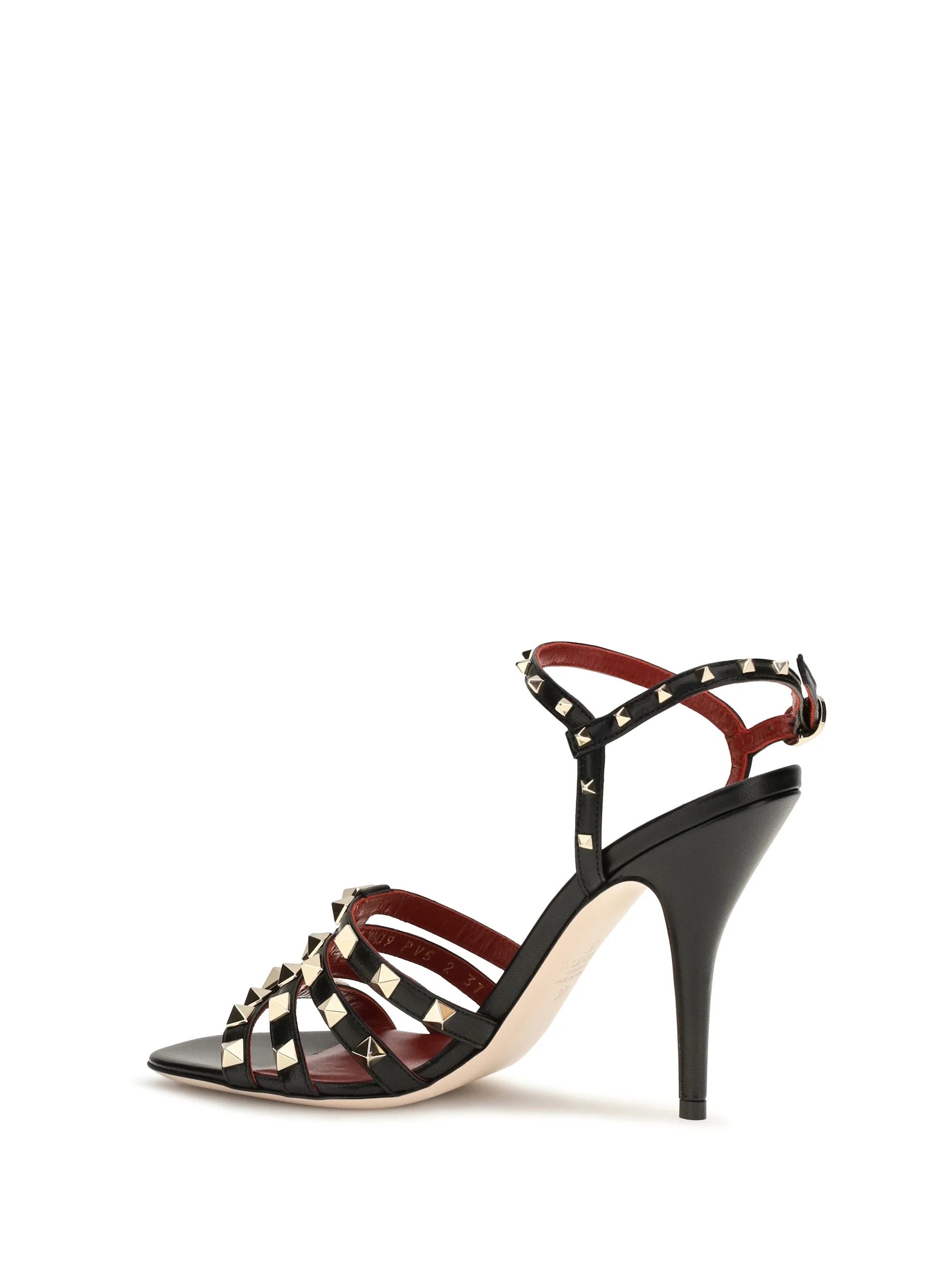 rockstud kidskin sandals