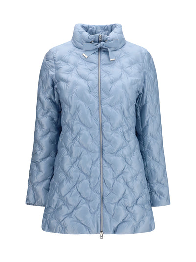 midi down jacket