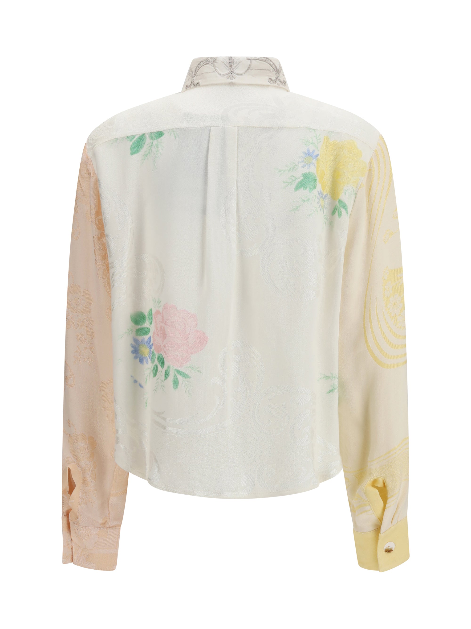 E.L.V. DENIM 8 emilie embroidered shirt 