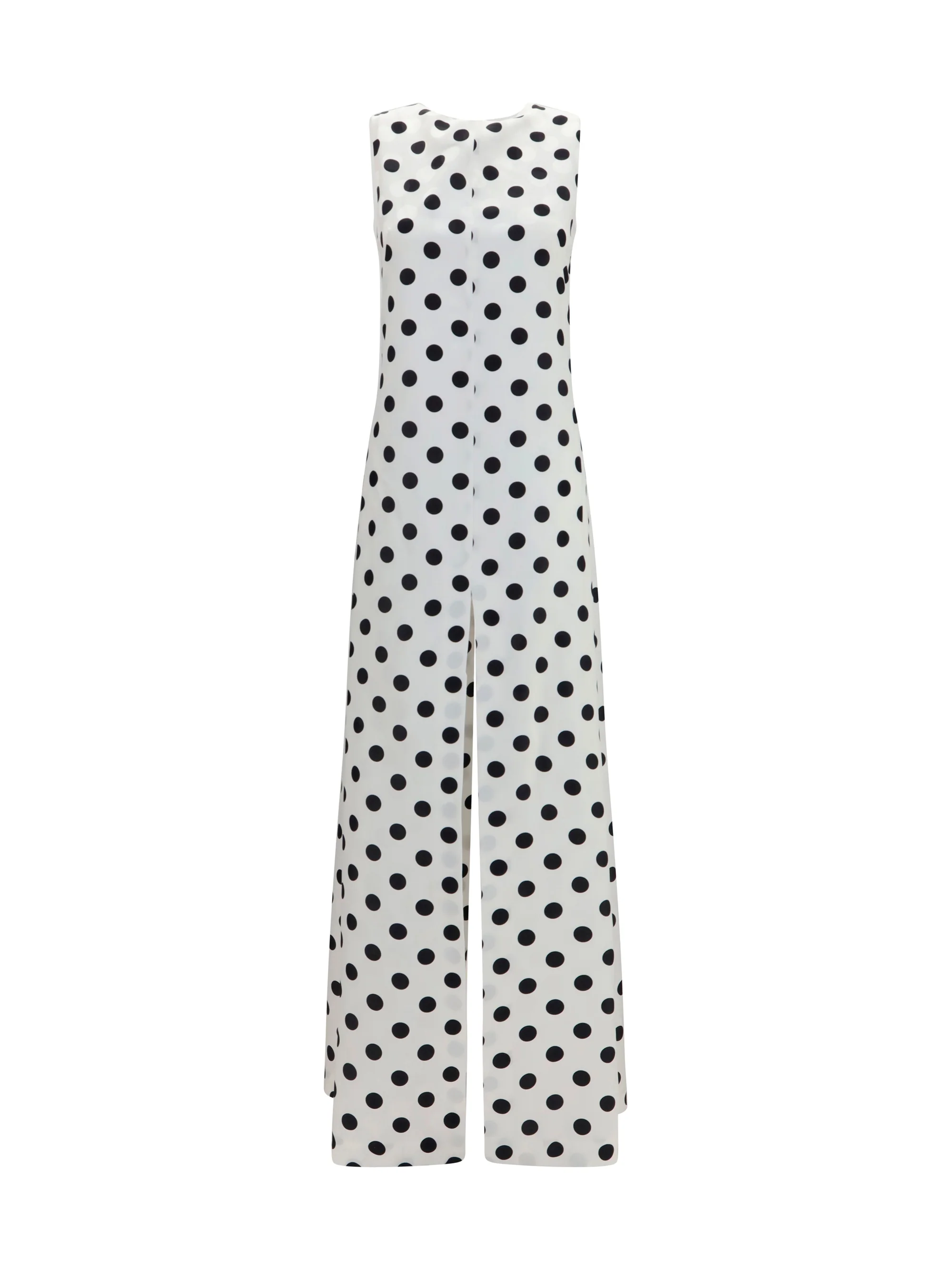 sleeveless maxi dress with back bow