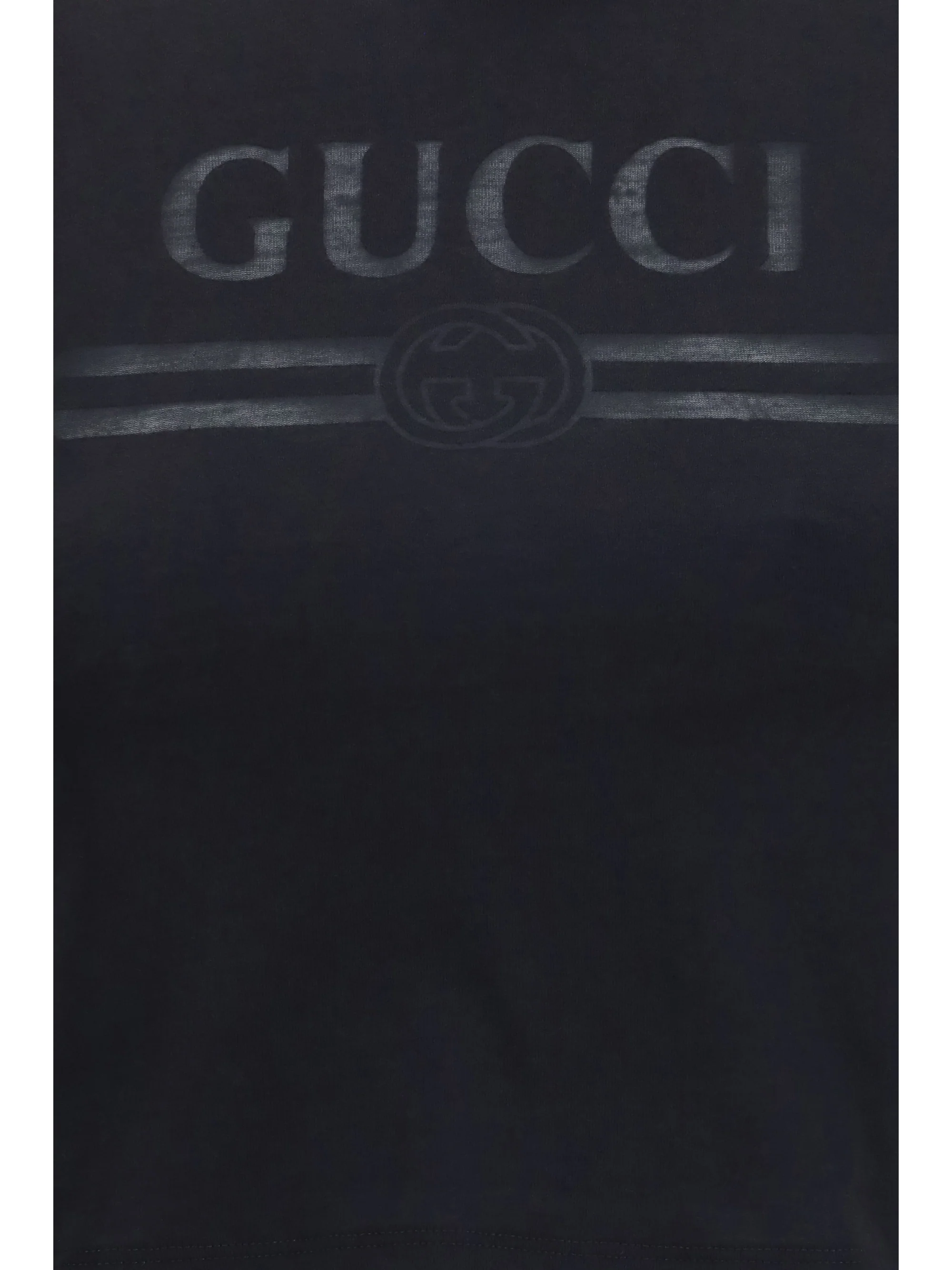 cotton jersey t-shirt with devoré detail