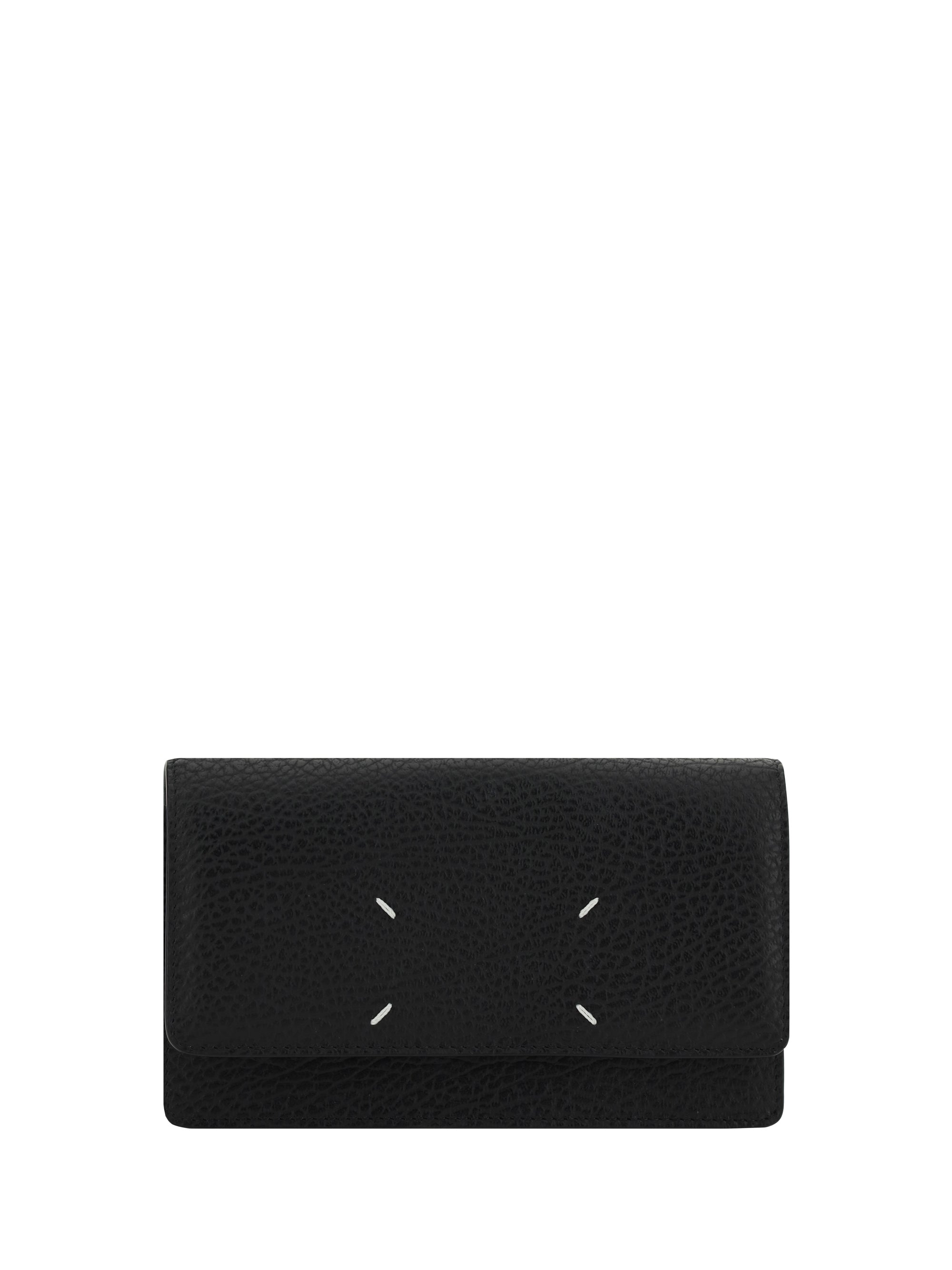 MARGIELA OS grained leather wallet