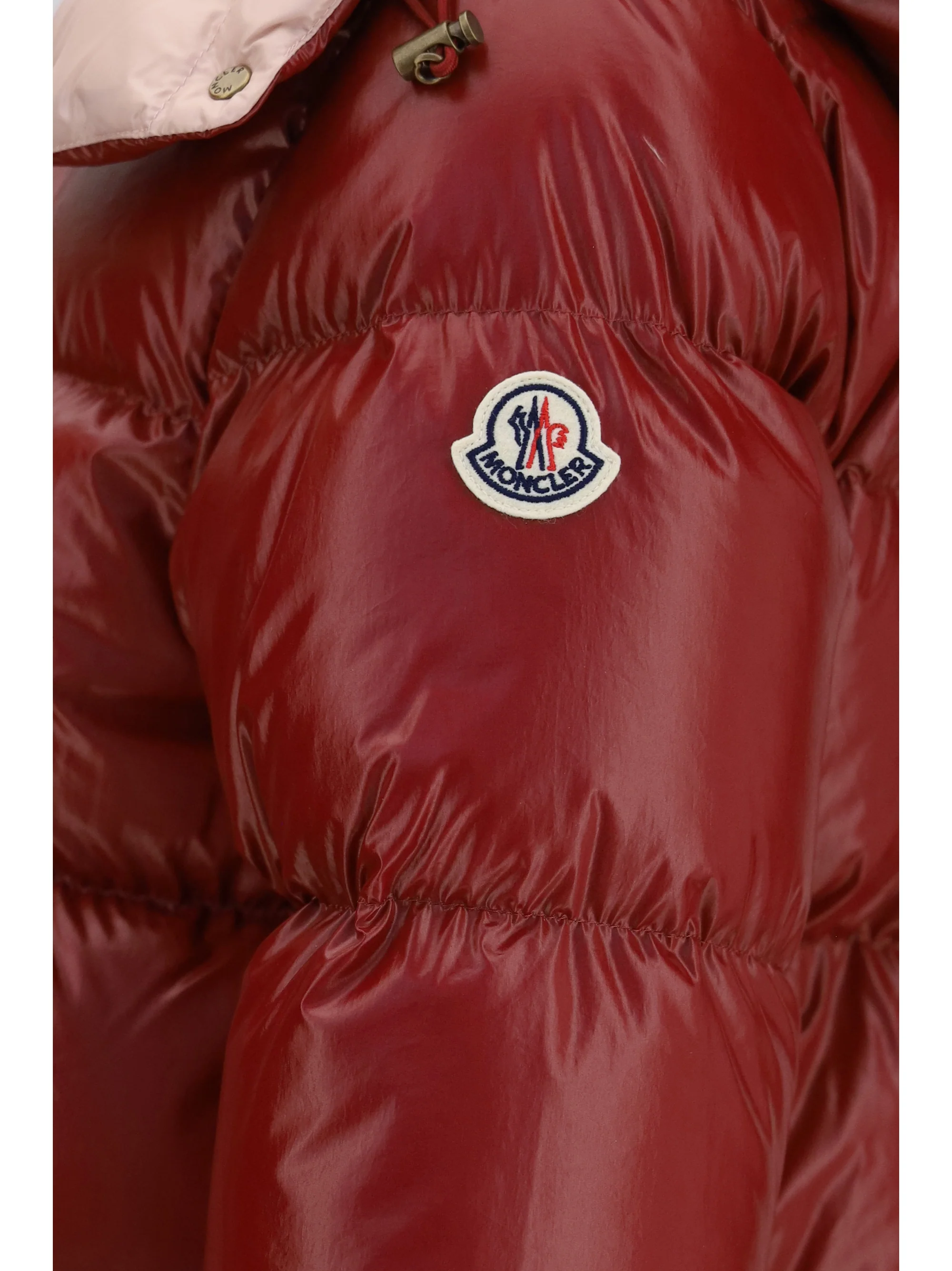 niveole short nylon down jacket