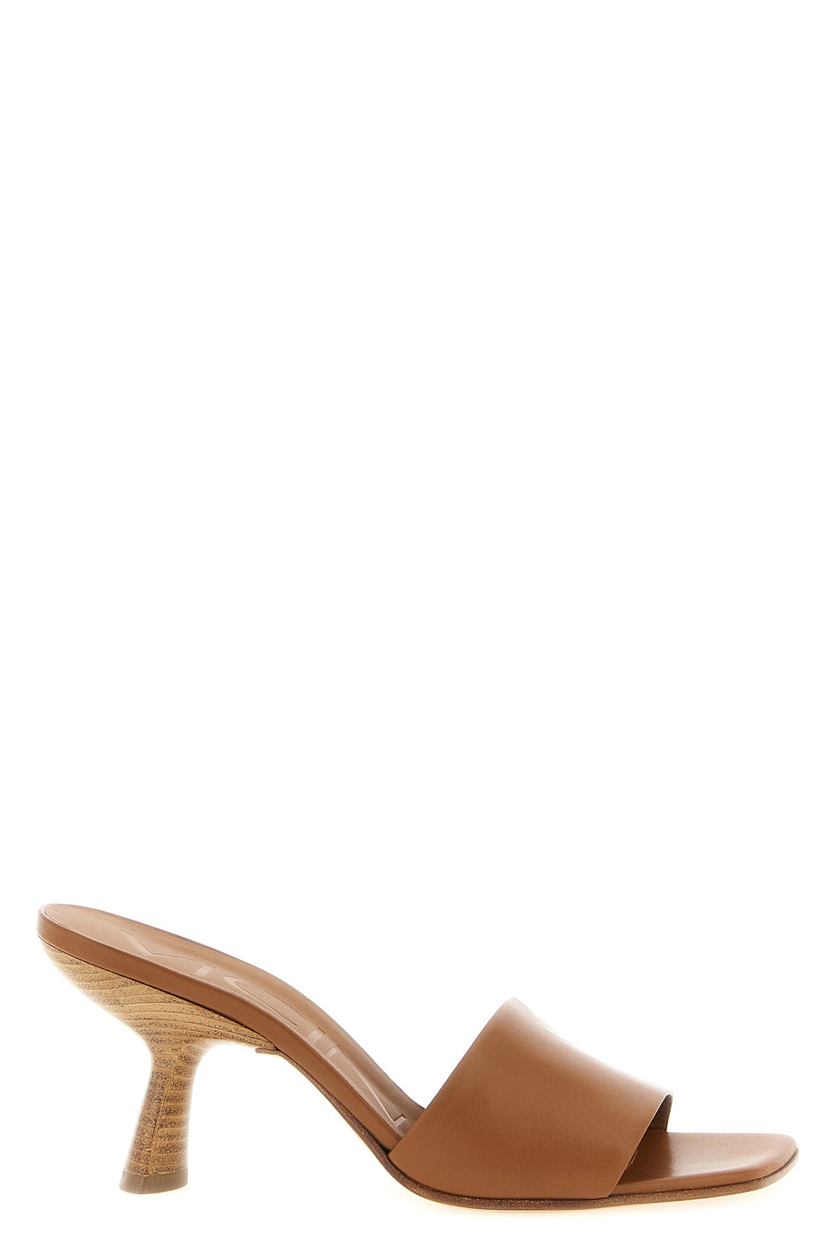 VICINI 36 lavenue leather sabots