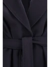 wool coat with peak lapels
