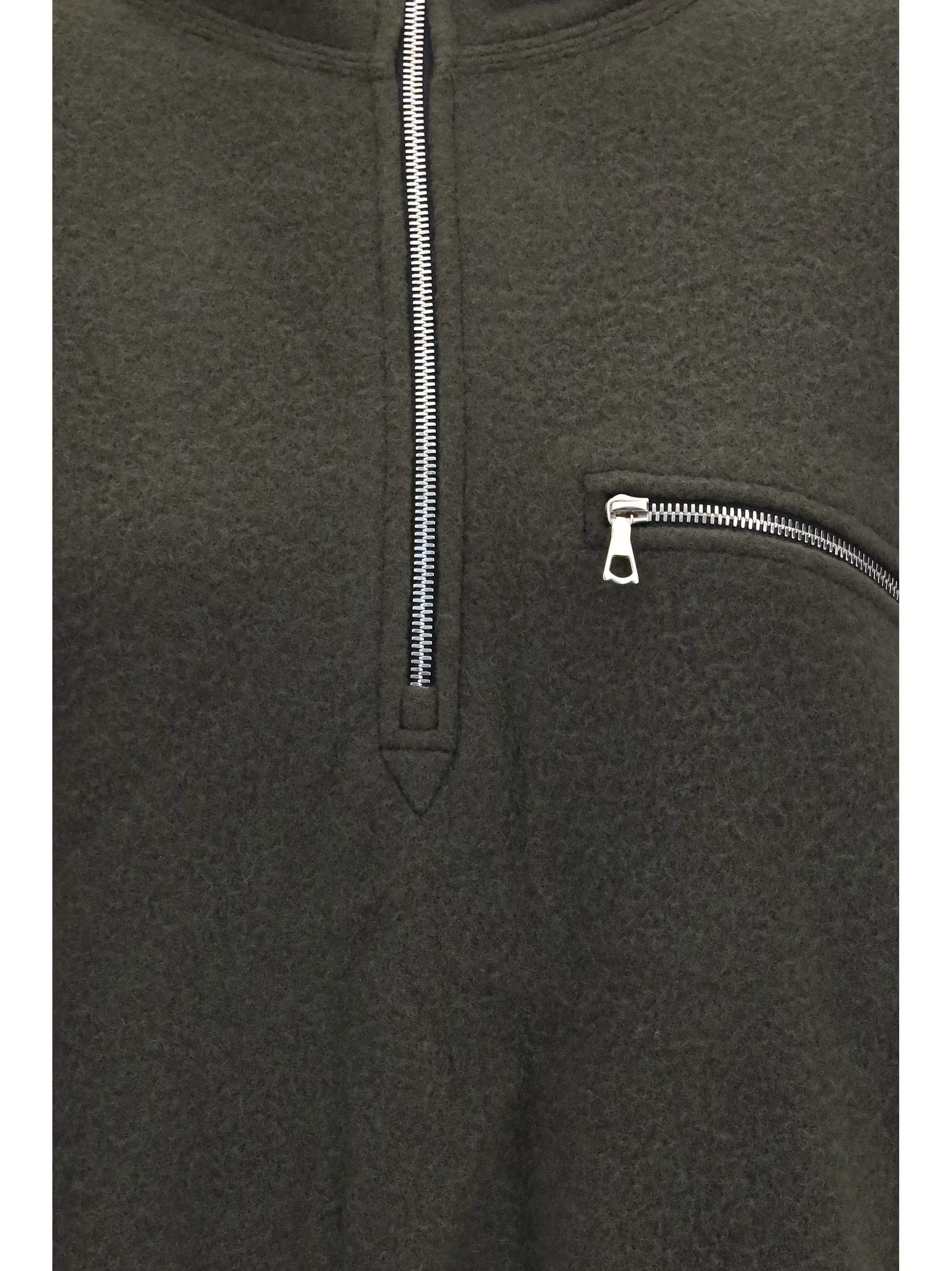 polar high-neck zip jacket