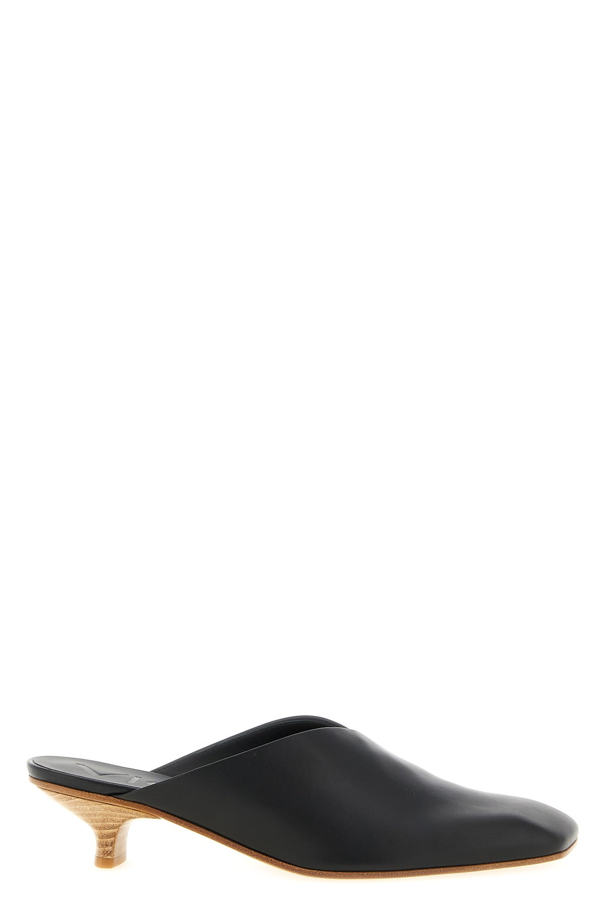 VICINI 36 lavenue leather sabots
