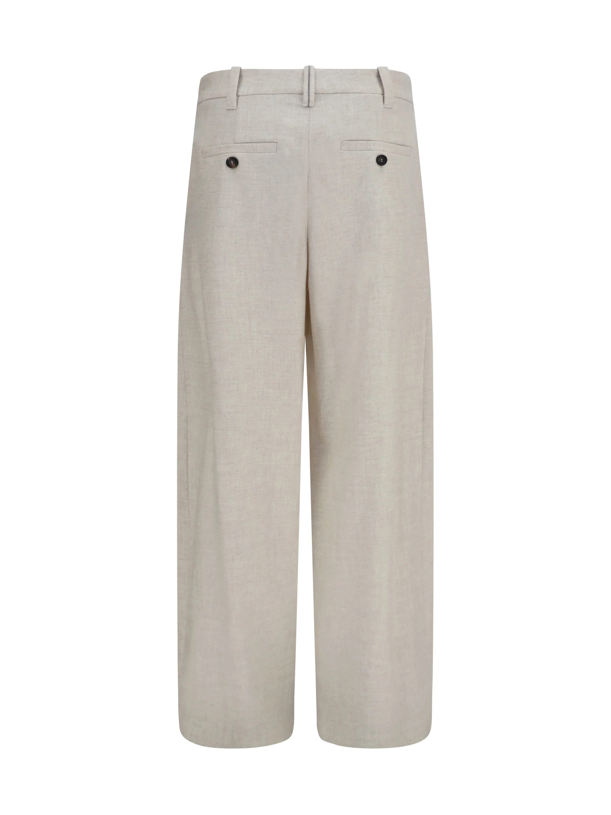 wool and cashmere tailored pants