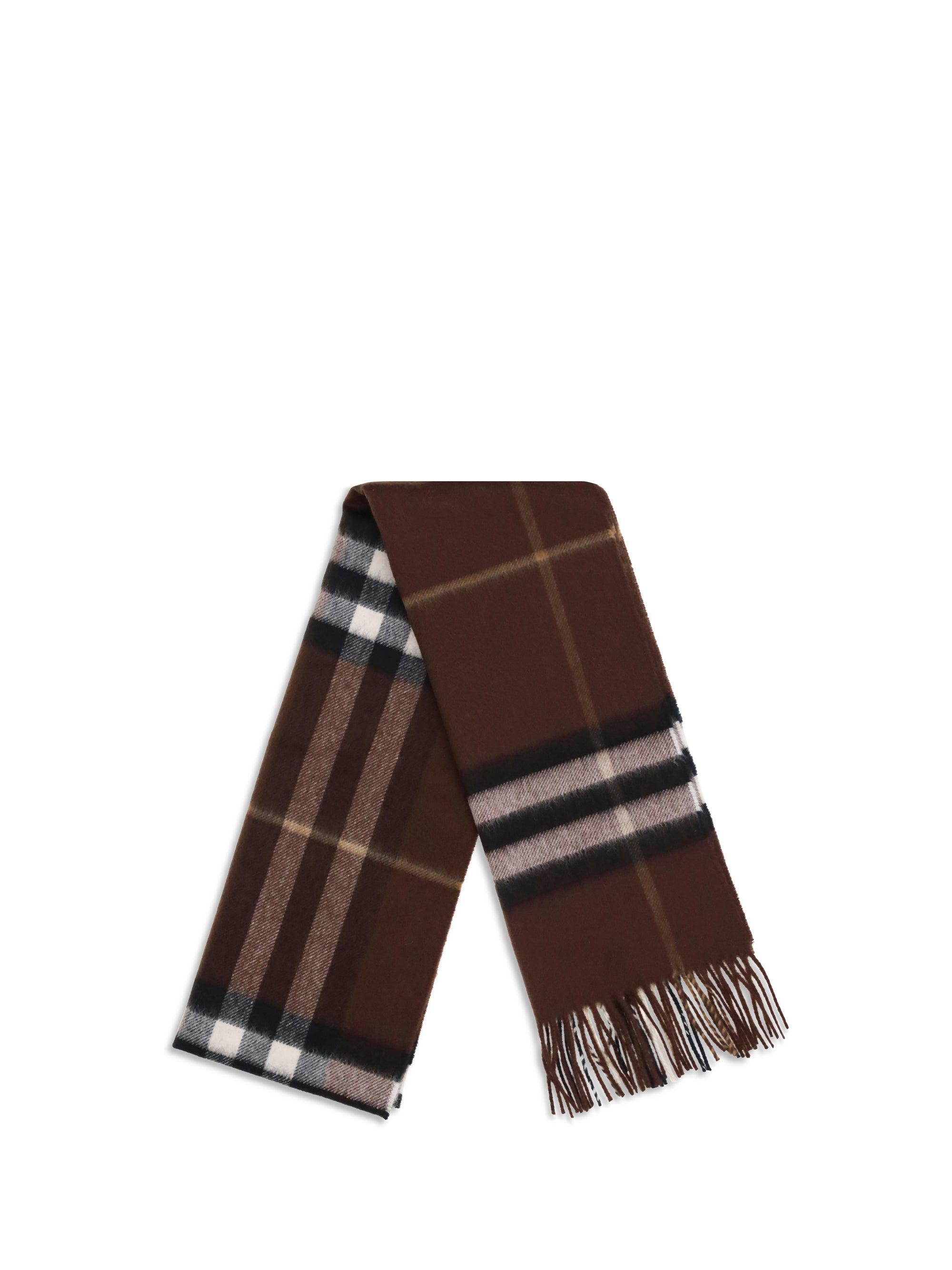 cashmere archive check scarf