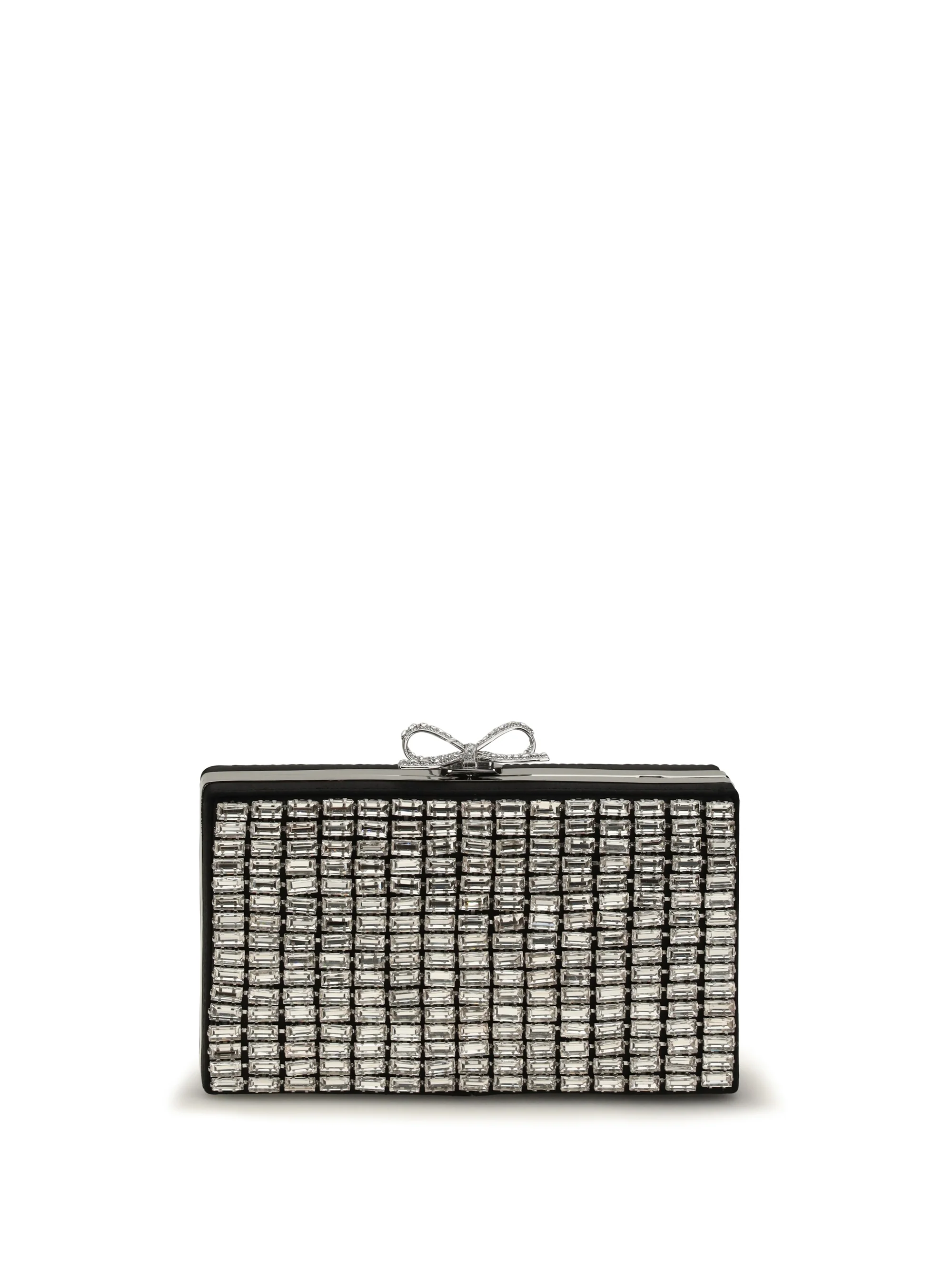 SELF-PORTRAIT OS crystal chainmail clutch