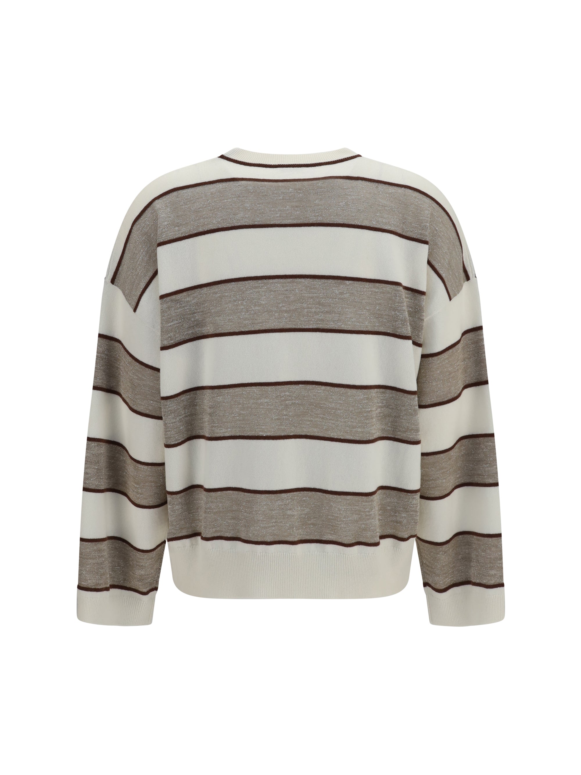 striped long-sleeve sweater