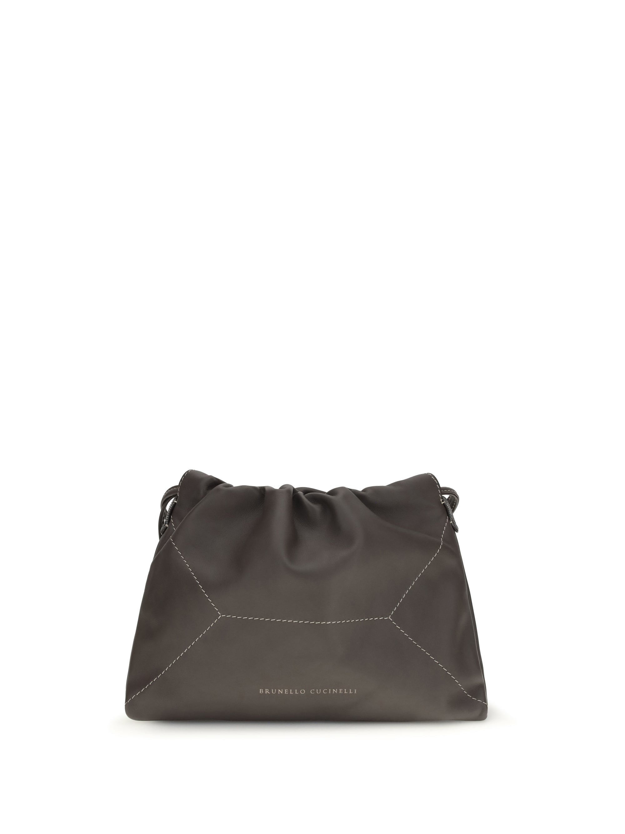 BRUNELLO CUCINELLI OS leather shoulder bag