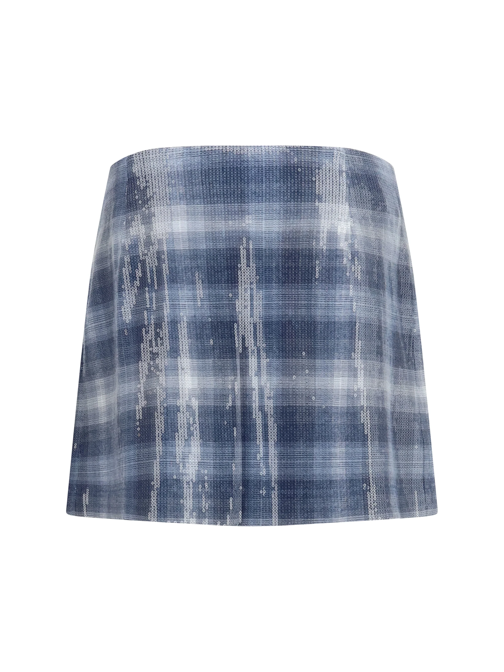 gongora sequin mini skirt