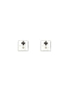 cube studs earrings