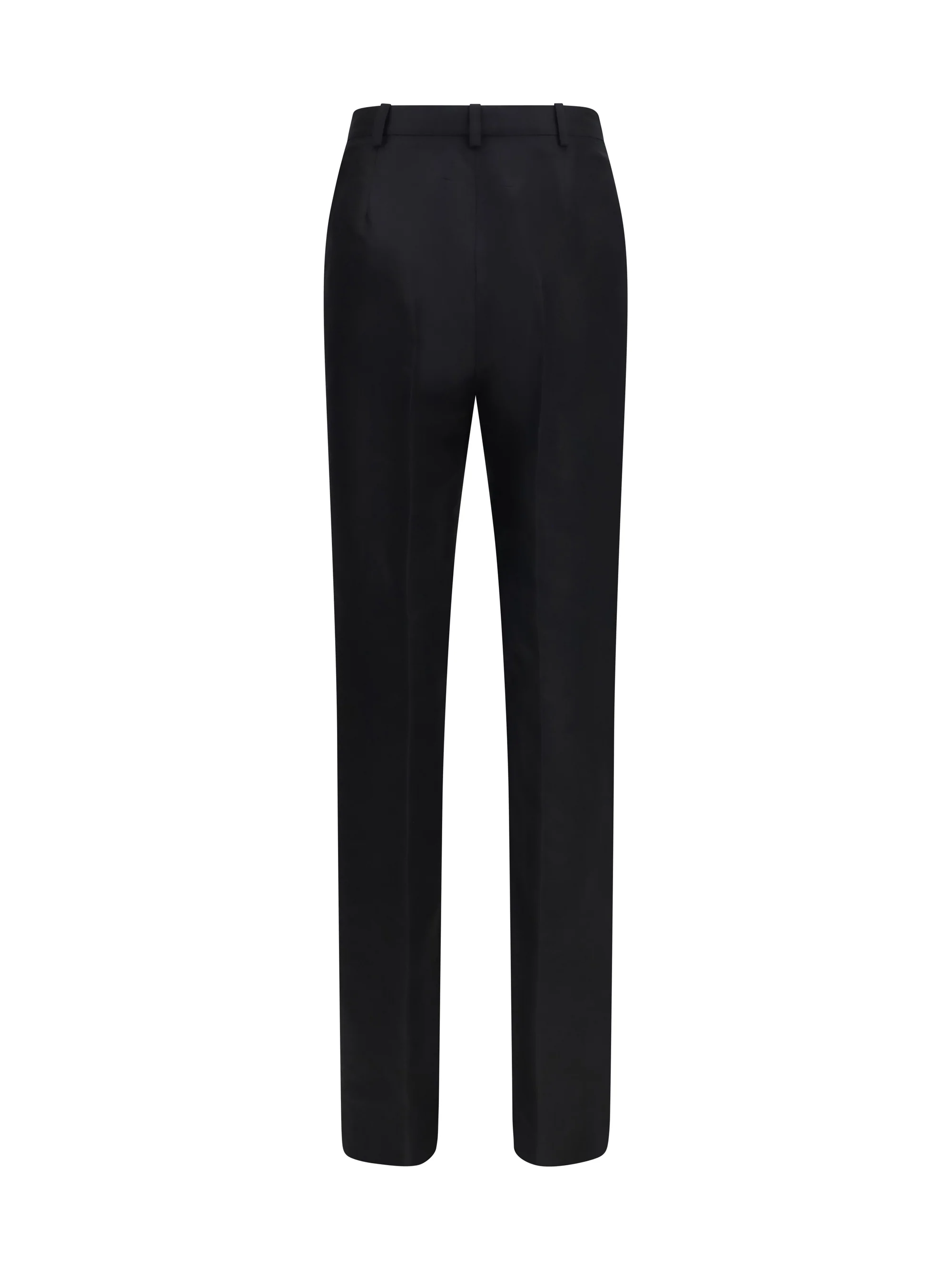 silk faille pants