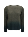gradient crewneck sweater