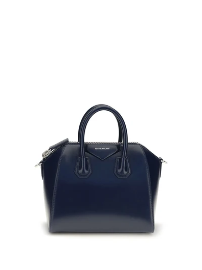 antigona mini leather handbag