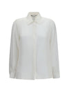 geranio crepe de chine shirt