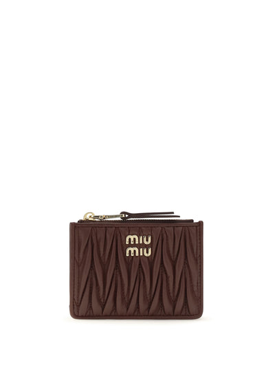 leather wallet with logo