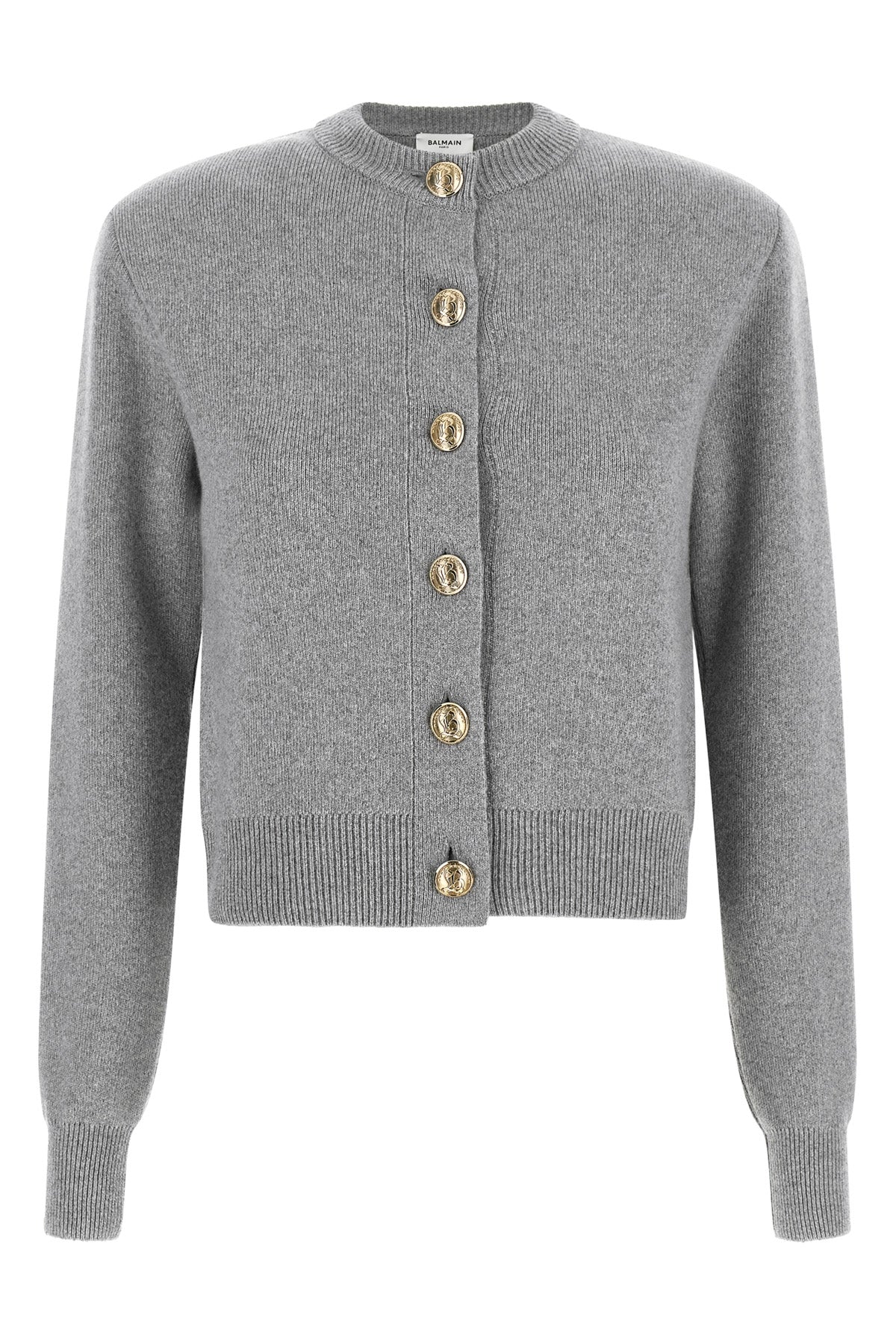 BALMAIN 34 the balmain cardigan in cashmere cardigan defines a rigorous approach to luxury