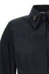 the elisabetta franchi cropped shirt redefines the codes of tailoring through a