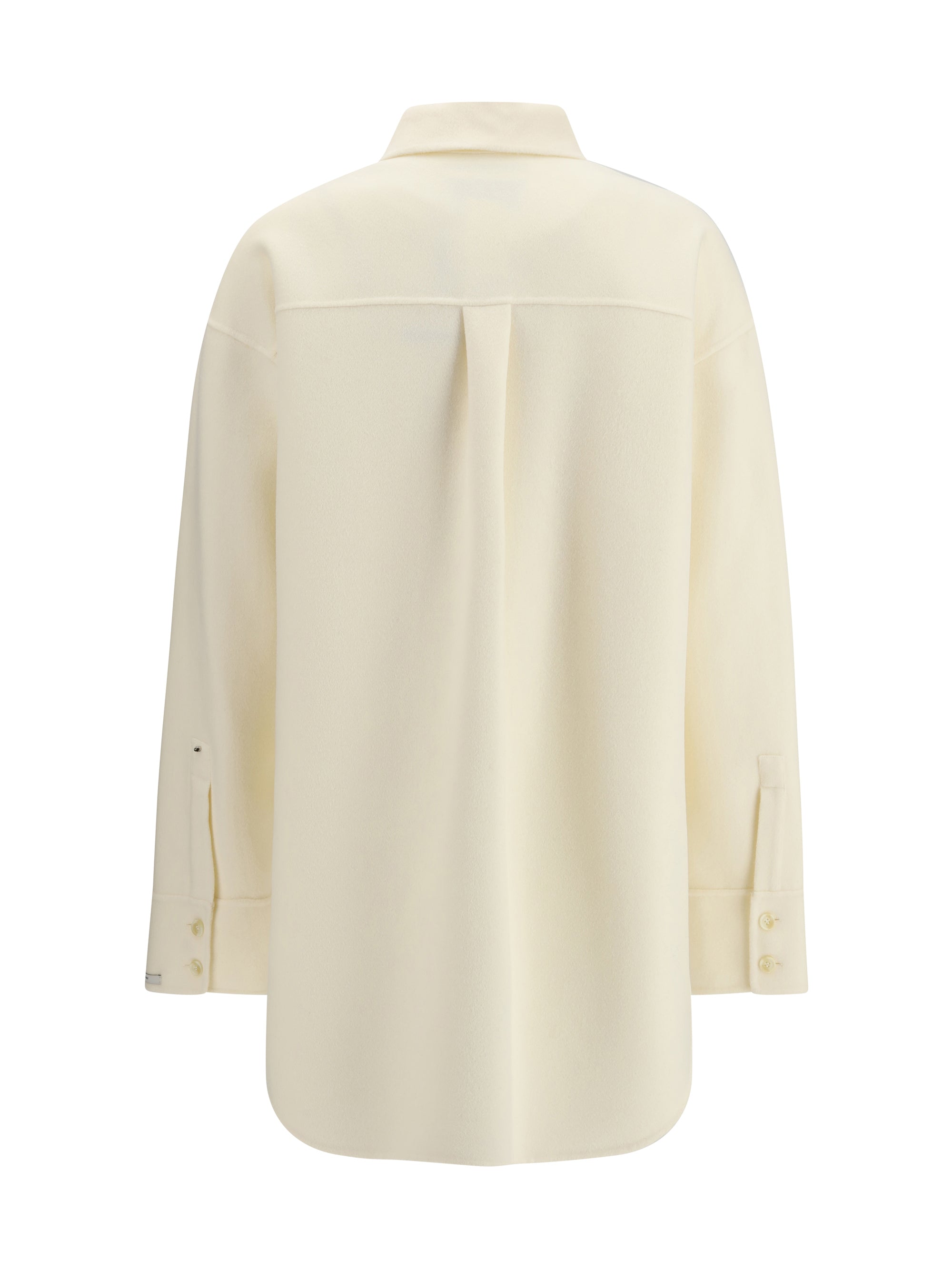 MAX MARA SPORTMAX 40 oversized riber wool shirt