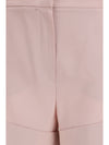 mohair and silk canvas shorts