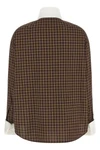 the marni poplin check shirt redefines classic tailoring through unexpected prop
